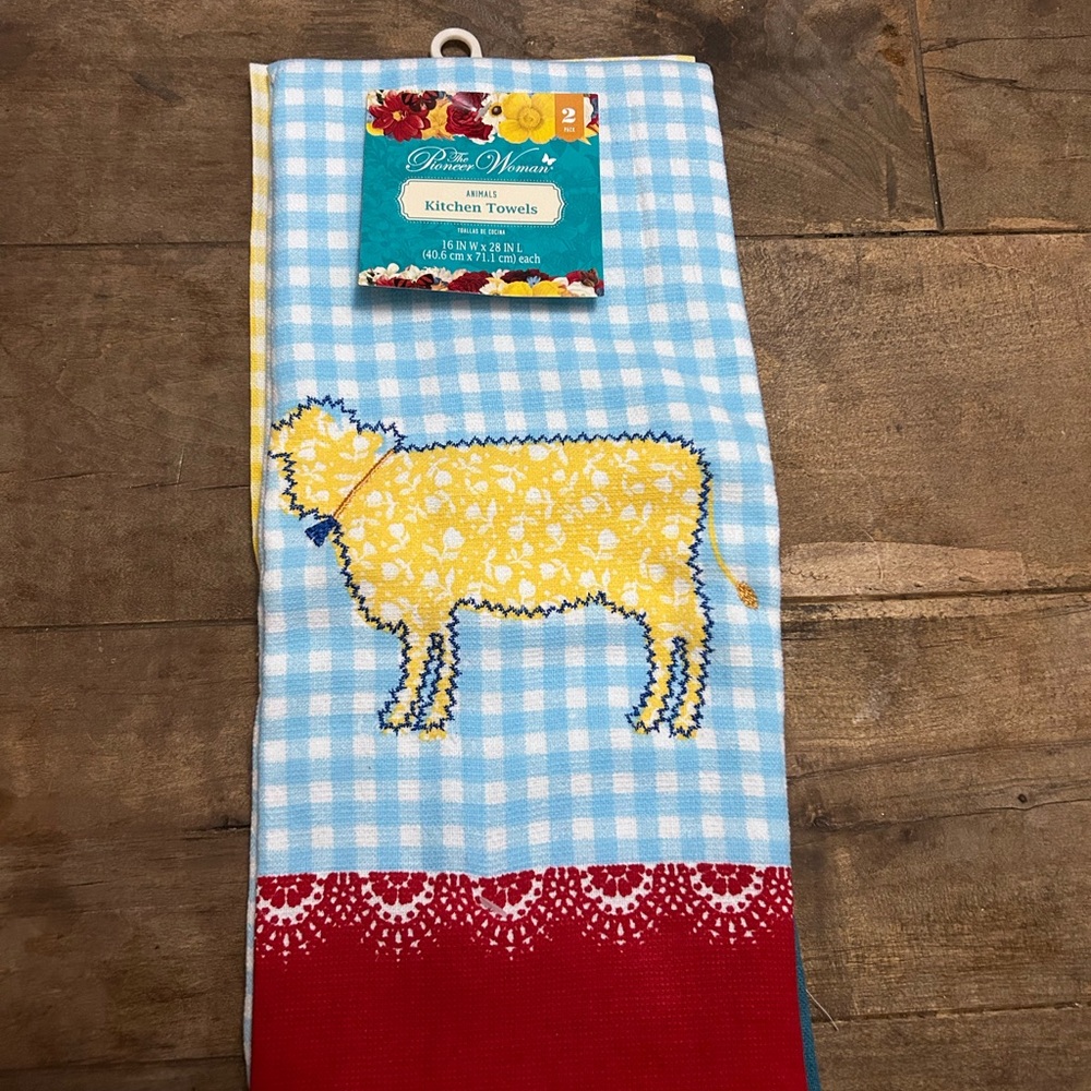 Pioneer Woman Animals Kitchen Towels